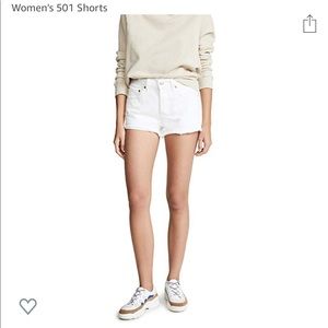 Levi’s 501 shorts-worn once!